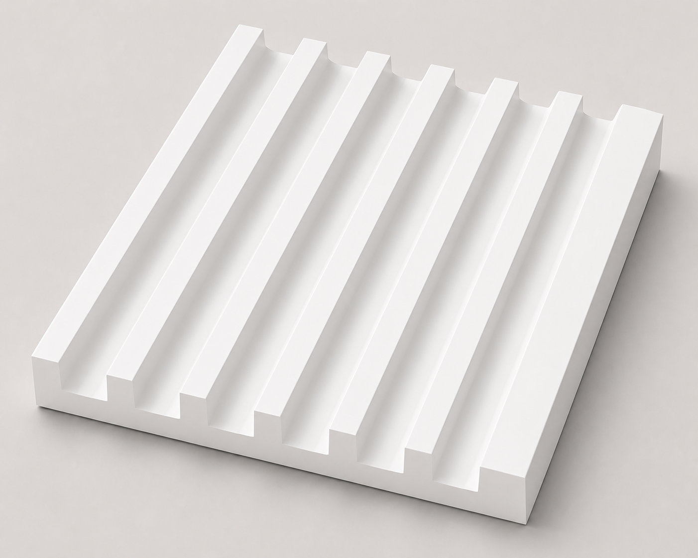 Deep Fluted slab style